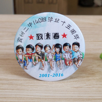 Reunion party badge custom badge custom badge custom anniversary party badge badge badge