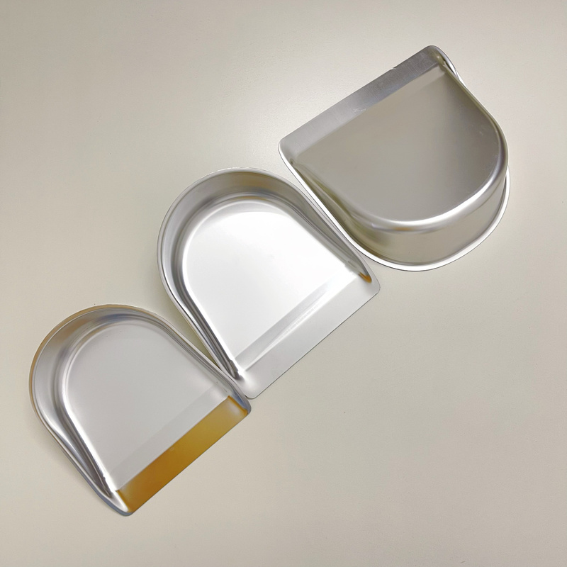 Thickened Handleless Stainless Steel Dustpan Without Rod, Garbage Shovel, Hand-Held Dustpan Without Handle, Small Dustpan