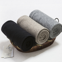 Wool Pants Lady Sashimi Slim Fit Slim Fit Black Warm Autumn Winter Outwear Closets Underpants Woman Suede Pants Man