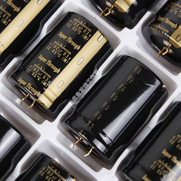WIOSEN 10pcs 4700UF 63V Radial Electrolytic Capacitor