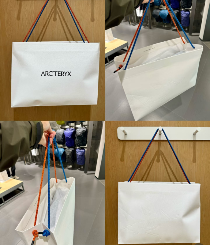 Brand New Arc'Teryx Genuine 2025 Store Tote Bag Gift Bag Packaging Bag Shopping Bag Free Shipping Brand New Arc'Teryx Genuine 2025 Store Tote Bag Gift Bag Packaging Bag Shopping Bag Free Shipping
