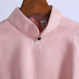 Демисезонное короткое ципао, легкое платье с рукавами, 2020 года, китайский стиль, светлый стиль