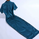 Демисезонное ципао, длинное винтажное платье, 2020 года, китайский стиль