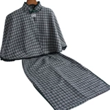 Ципао, демисезонное ретро винтажное платье, приталенный комплект, 2020 года, с рукавом