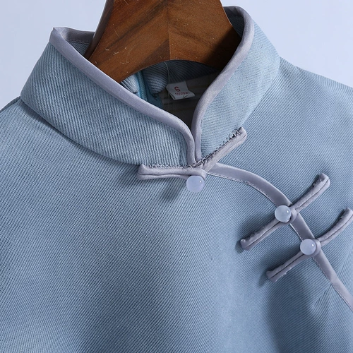 Ципао, легкое платье, костюм, 2020 года, китайский стиль