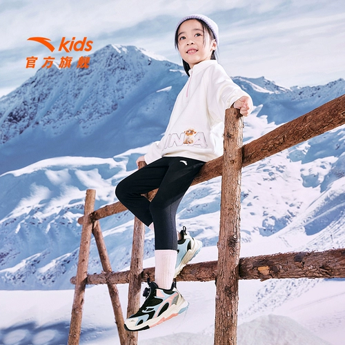 Детские зимние флисовые туфли для мальчиков, удерживающая тепло спортивная обувь, ботинки