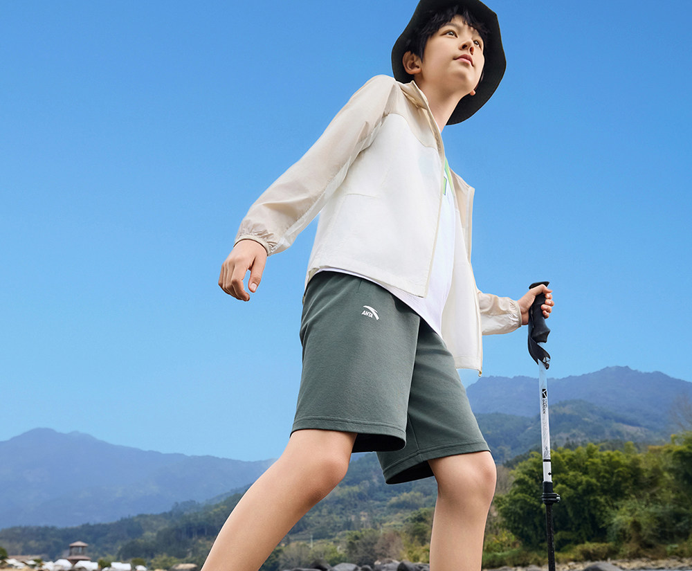 安踏儿童凉夏鞋男童溯溪鞋沙滩鞋2026夏新款涉水户外复古运动凉鞋 — 22