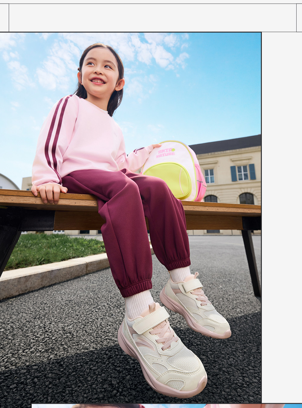 临风安踏儿童运动鞋女童鞋子2026秋季小童跑鞋女宝宝鞋女孩跑步鞋 — 13