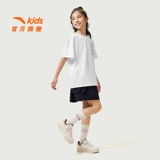 Детская летняя белая дышащая футболка с коротким рукавом, короткий рукав, круглый воротник