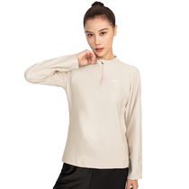 Sweat Suit Women Professional Sports Fitness Running Suits Suit Long Sleeves Half Zipped Yoga Conserved Big Code Weight Loss Explosive Sweatwear