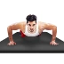 Yuet của nam giới tập thể dục mat người mới bắt đầu yoga mat dày mở rộng dài non-slip thể thao yoga mat ba mảnh