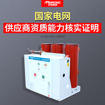 12KV stationary hand-car-type pop-up ZN63 cabinet inside switch VS1-12 630 indoor high pressure vacuum circuit breaker