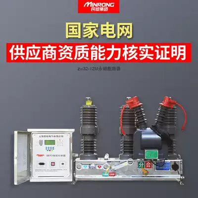 10KV permanent tape isolation column boundary switch ZW32-12MG 630A outdoor high voltage vacuum circuit breaker