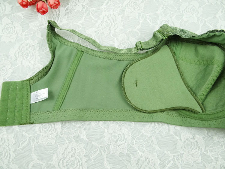 Phân bón đặc biệt để tăng siêu lớn B / C / D / E / F / G / H đầy đủ mịn màng không có khóa bốn hàng mặc áo ngực chống ngực áo lót bigsize