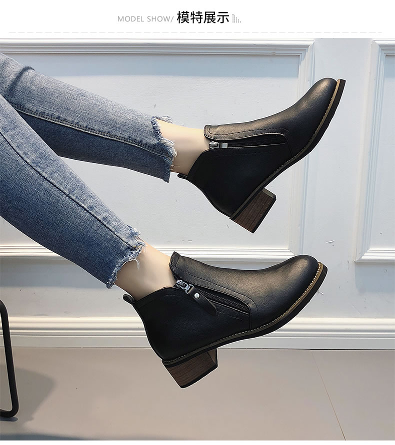Bottes mi-saison femme en Polyurethane - Ref 3250273 Image 13