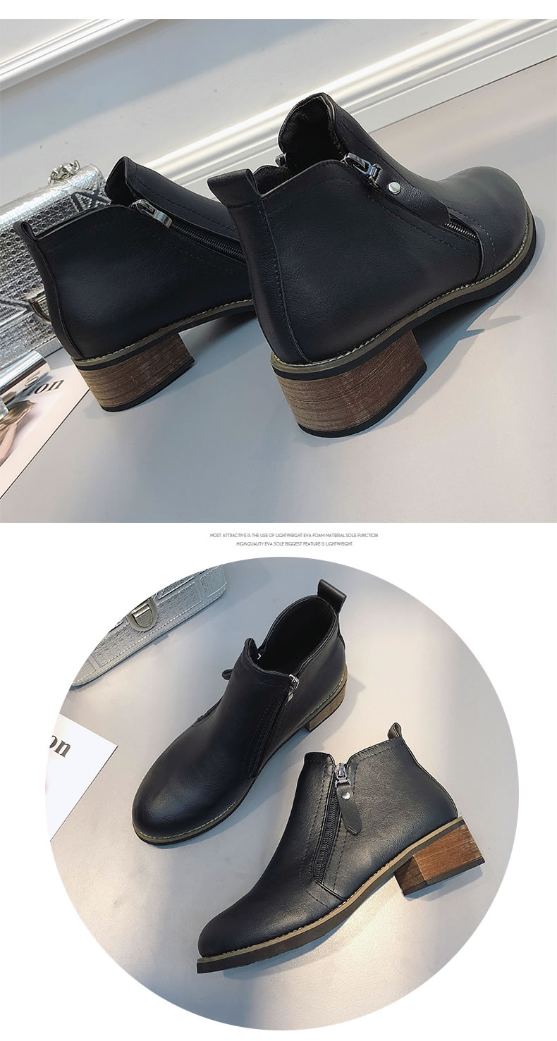 Bottes mi-saison femme en Polyurethane - Ref 3250273 Image 19