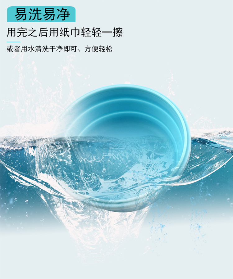 Du lịch gấp hộp ăn trưa silicone hộp ăn trưa ngoài trời hộp ăn trưa trái cây tươi bộ đồ ăn cầm tay đặt nhiệt độ cao - Hộp cơm điện sưởi ấm bình đựng cơm giữ nhiệt