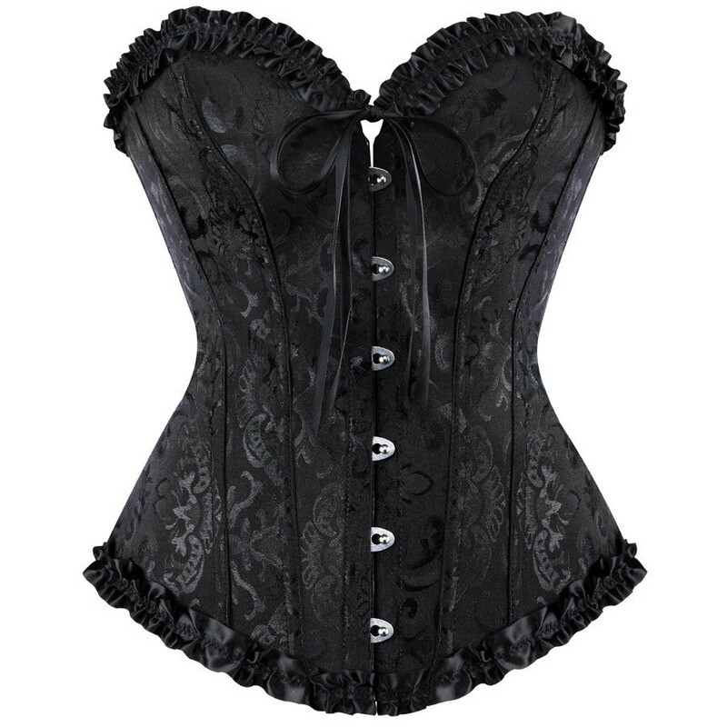 Palace-Style Shapewear, Strapless Body Shaping Top, Tummy Control, Slimming, Sexy Lace Trim, Boned Corset Vest Palace-Style Shapewear, Strapless Body Shaping Top, Tummy Control, Slimming, Sexy Lace Trim, Boned Corset Vest