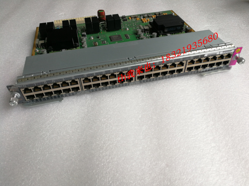 Cisco cisco WS-X4648-RJ45V E 48-port Gigabit electric port board has warranty spot