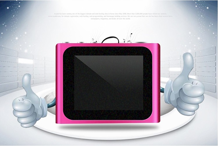 Máy nghe nhạc MP3MP4 mini clip quay lại sinh viên Walkman chạy bút ghi âm dễ thương mp5 - Máy nghe nhạc mp3 	máy nghe nhạc có kết nối bluetooth	