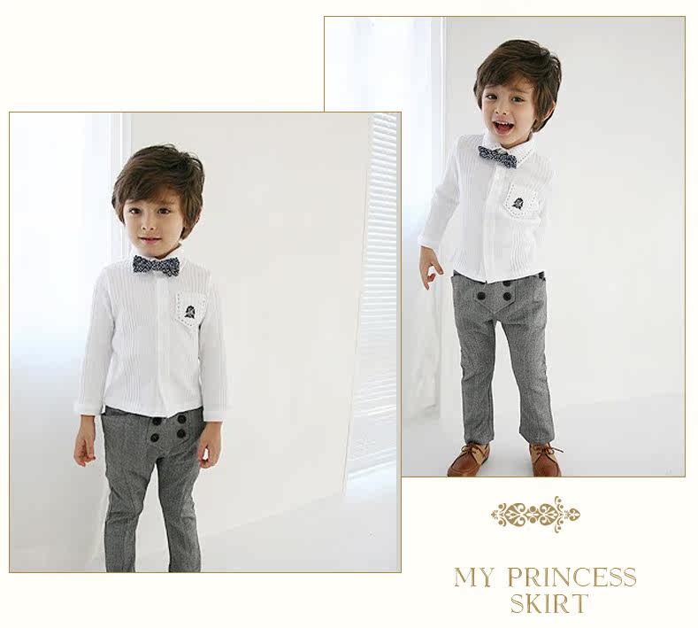 Chemise garcon à manche longue - Ref 2078025 Image 9