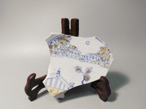 Qing Dynasty Yongzheng Bucai rare variety pattern decoration Rabbit Moon Gong osmanthus tree porcelain specimen