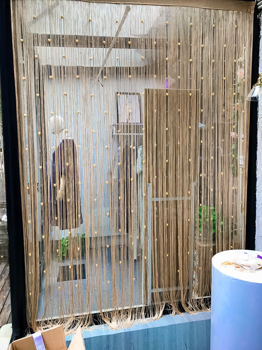 当爱绽放时——揭开橘黄色流苏线帘的神秘面纱