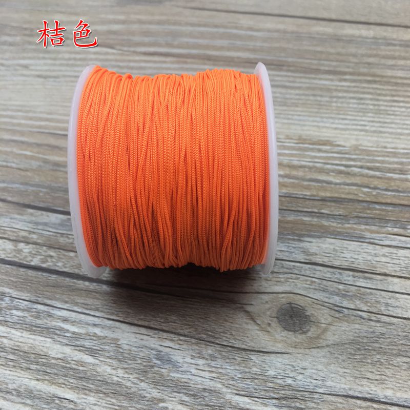 Số 73 dây ngọc bện dây 71 bán không căng 0,6 mm vòng đeo tay vòng chân dây chuyền tự làm đường đỏ - Vòng chân vòng đeo chân cho nữ