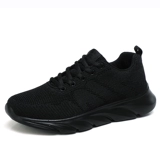 Черные нескользящие кроссовки, пекинские тканевые тапочки, мягкая подошва, обувь для работы