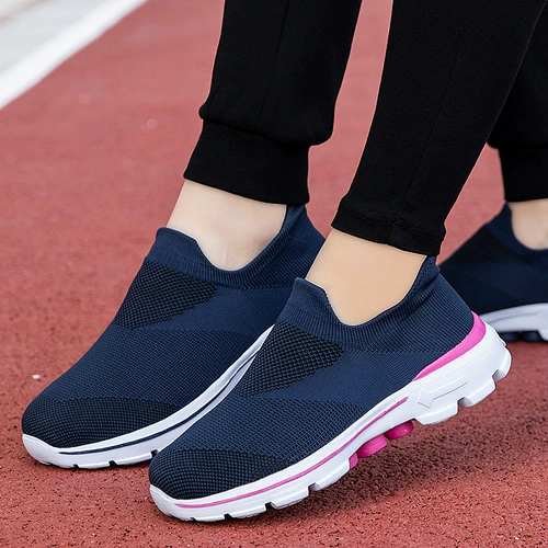 Спортивная обувь для матери, туфли, для среднего возраста, мягкая подошва