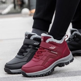 Удерживающие тепло нескользящие утепленные туфли, обувь для ходьбы для матери, спортивная обувь, сапоги, для среднего возраста