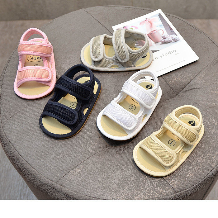 Summer Mesh Anti-Drop Men's and Women's Soft Bottom Sandals for 0-1 Years Old — 8