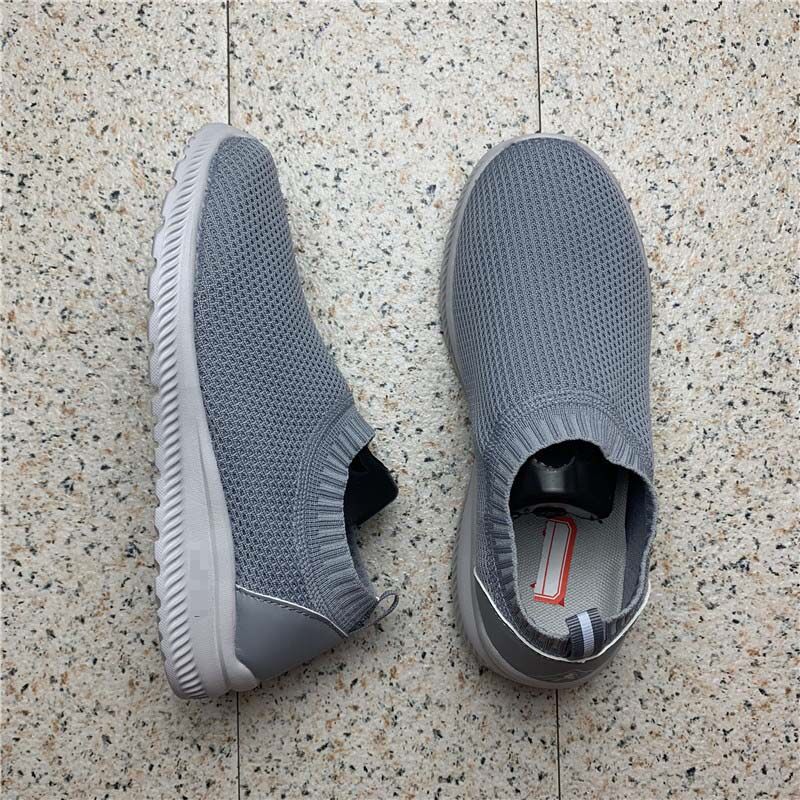 Factory tail stock broken code clearance flying woven shoes women's elastic breathable soft bottom comfortable women's shoes casual sports shoes