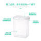 Flip-top plastic storage tank, sealed tank, transparent milk powder box, kitchen household cereal refrigerator storage box, crisper box