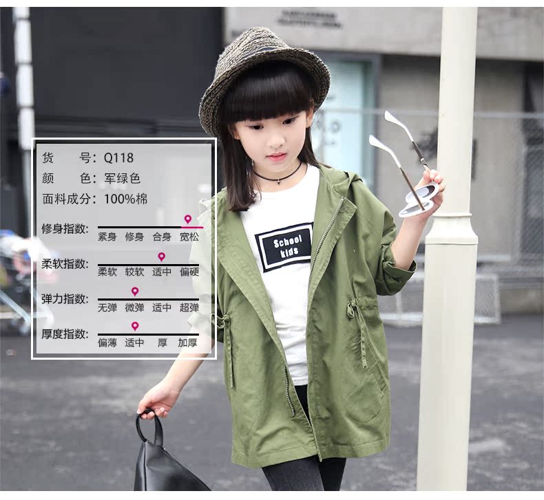 Manteau pour fille - Ref 2162550 Image 8