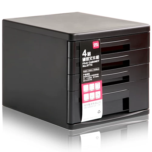 Deli Plastic File File шкаф 4 -Layer/5 Layer -Free Desktop Data Data Data Tidelle Хранитель шкафа шкафа A4 Multi -Layer File File File File File Box четыре -Layer Five -Layer Hese Hare Box