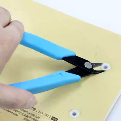 Zhengcai voucher riveting tube binding machine with scissors riveting tube scissors removing tube scissors nylon tube cutting pliers accessories