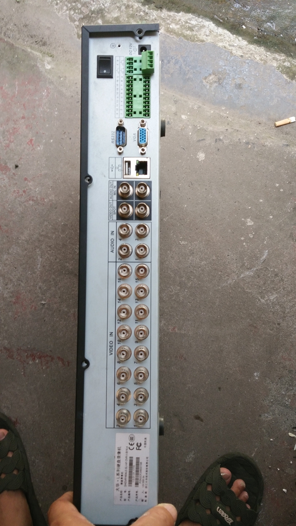 Disassembly of Dahua 16-channel video recorder DVR1604LE-SL motherboard DVR-LE 80116170 motherboard