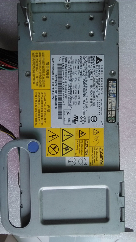 Original disassembly IBM X3400 X3500 server power supply DPS-670BB A 24R2719 24R2720