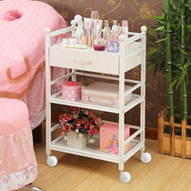 European beauty cart three-layer with drawer beauty salon trolley tool salon tool salon special price