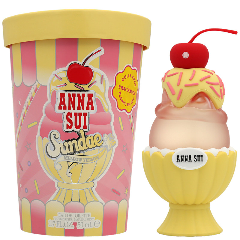 ANNA SUI sundae MELLOW YELLOW安娜苏女士淡香水持久清新优雅评价- 淘宝网