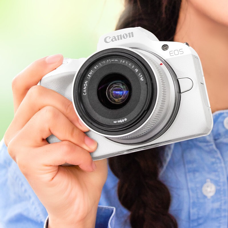 Canon/佳能 R50 Entry-Level Travel Mirrorless Camera, High-Definition 4K Digital Camera for Female Students, Vlog Tool Canon/佳能 R50 Entry-Level Travel Mirrorless Camera, High-Definition 4K Digital Camera for Female Students, Vlog Tool