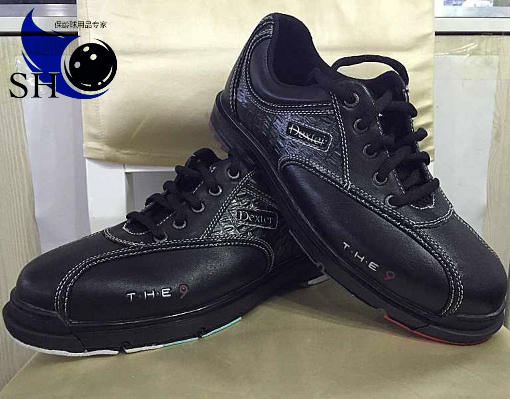 SH Bowling With Pint Shop New Dexter Shoes King Nine Generations Private private men's bowling shoes black and white two