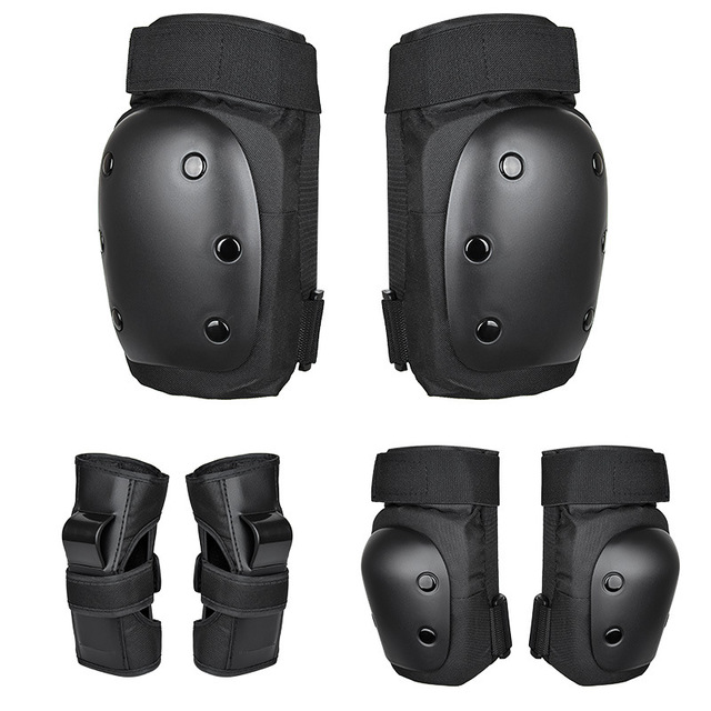 Skateboard protection kneecap safety suit anti-fall wheel slip protection adult male and female children full set of professional protection gear