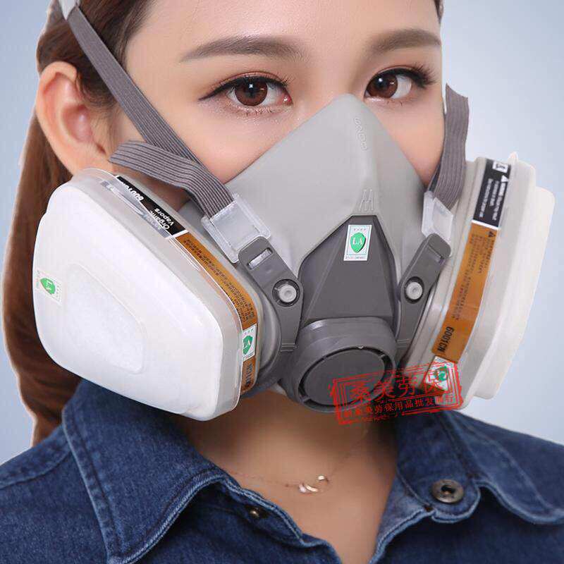 Dust-proof mouth nose cover industrial dust easy suction anti-dust powder dust polished labor and dust mouth nasal mask Anti-gas mask