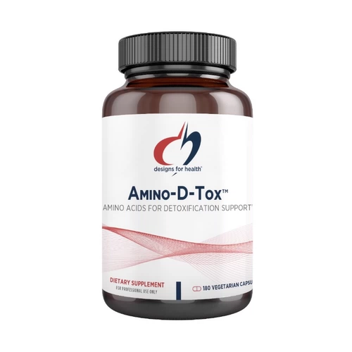 [Склад в Гонконге] Аминокислотная поддержка печени фазы II, 180 капсул Amino-D-Tox Healthy Design DFH