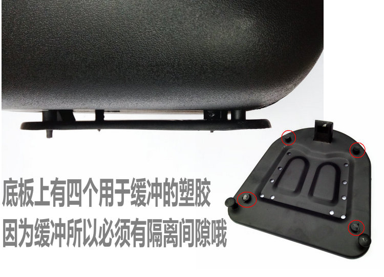 Đuôi xe máy thùng xe điện tăng thân có thể tháo rời phía sau hộp phía sau pin hộp công cụ xe hơi phát hành nhanh hộp lưu trữ cốp gắn sau xe máy