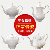Ceramic coffee pot set Tea set Teapot Milk pot Pottery teapot Large cold water pot Tea pot Flower tea pot Large capacity