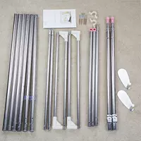 Lưới chống muỗi ngủ khung thép không gỉ đậm sàn 180 150 cần câu cá kính thiên văn - Lưới chống muỗi mùng gấp gọn người lớn
