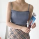 Mùa thu nữ phiên bản Hàn Quốc của áo len mỏng, quần lọt khe hai dây thun bên ngoài mặc áo sơ mi ngắn quần áo thể thao nữ